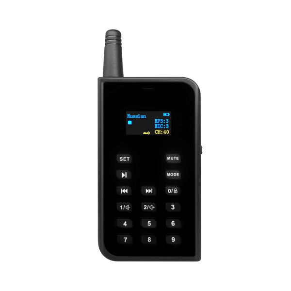 Передатчик для радиогид систем Radiosync UG10 Передатчик для радиогид систем Radiosync UG10