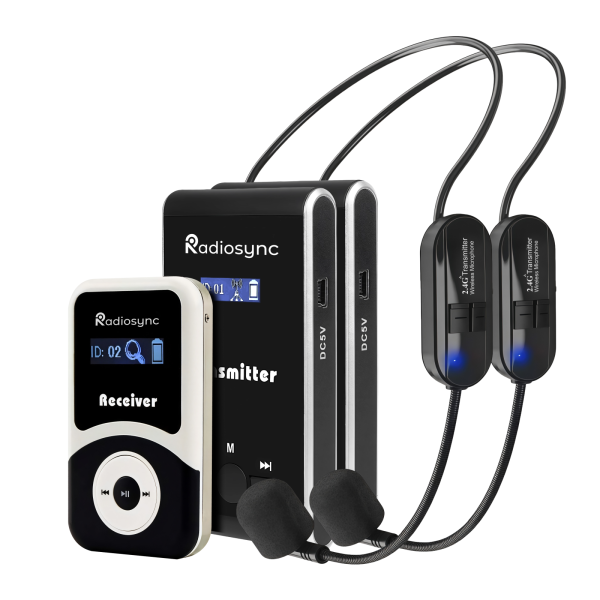 Комплект для синхронного перевода Radiosync SGTR02, на 25 персон